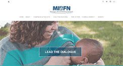 Desktop Screenshot of mibreastfeeding.org